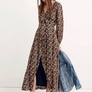 Madewell Nightflower Maxi Dress in Prairie Blossom — Size 8